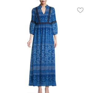 NWOT Karl Lagerfeld Paris Boho Maxi Dress